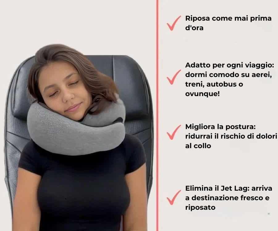 Almohada de viaje-KIVORA®